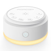 Momcozy vista frontal del dispositivo mostrando controles y diseño portable
