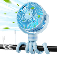Momcozy ventilador frontal mostrando diseño compacto y beneficio portátil