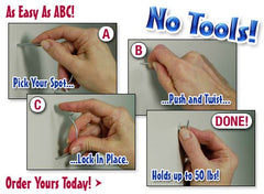 Monkey Hook primer plano del acero resistente que brinda mayor durabilidad