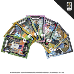 Monopoly Panini Prizm cartas en uso durante partida de mesa, añade emoción y opciones tácticas