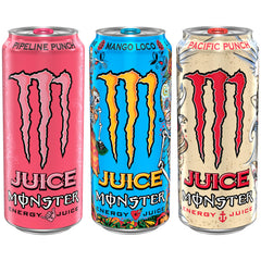 Monster latas en ambiente de fiesta al aire libre, ideal para compartir
