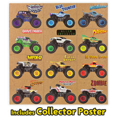 Monster Jam camión en uso en mano infantil mostrando robustez y facilidad de juego