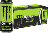 Monster lata frontal mostrando diseño y beneficios de hidratación