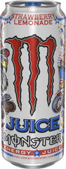 Monster primer plano textura y color del jugo real que refresca