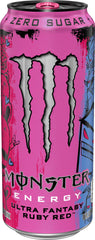 Monster close-up de efervescencia y textura refrescante de la bebida