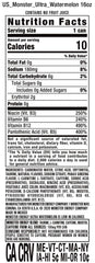 Pack de 15 Monster Ultra Watermelon apiladas para almacenamiento y ahorro