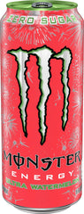 Monster Ultra Watermelon gotas en lata que resaltan frescura y efervescencia