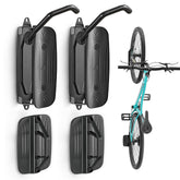 monTEK soporte frontal pack de 2 mostrando montaje estable y ahorro de espacio