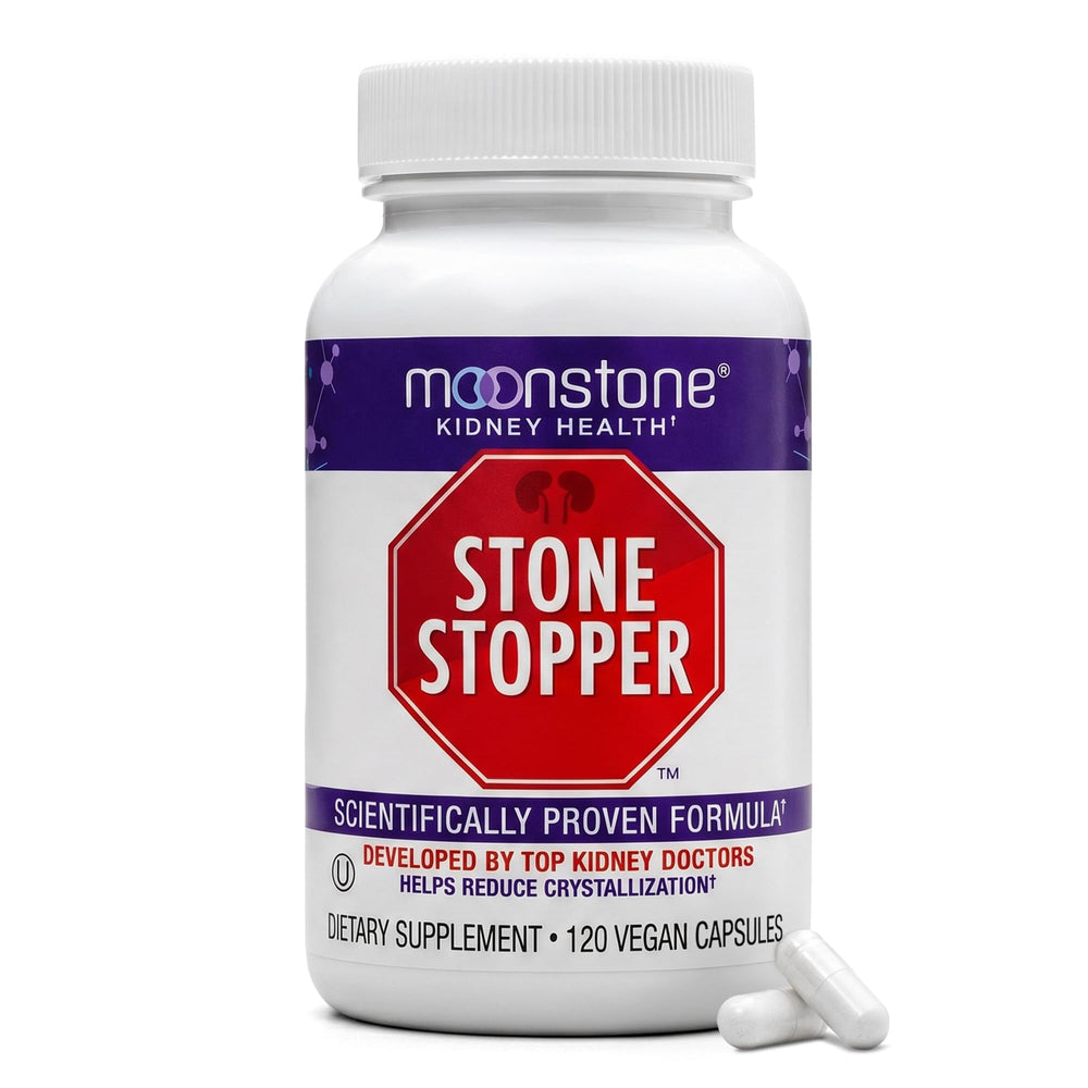 Moonstone envase frontal mostrando la presentación y beneficio preventivo