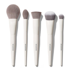 MORPHE kit completo Portrait Mode mostrando las cinco brochas para acabado uniforme