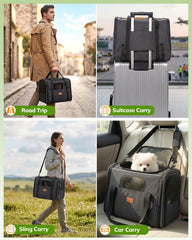 Morpilot cuenco plegable práctico para agua y alimento en viaje