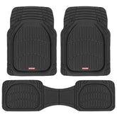 Motor Trend alfombrilla frontal instalada protegiendo suelo del coche