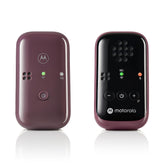 Motorola Nursery PIP12 frontal mostrando unidades y controles, vigilancia fiable