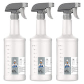MR.SIGA frontal pack 3 botellas mostrando tamaño y diseño ergonómico