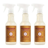 Mrs. MEYER'S vista frontal del pack de 3, limpieza lista para el hogar