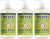 Mrs. MEYER'S envase frontal Lemon Verbena mostrando etiqueta clara y beneficios
