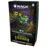 Magic: The Gathering mazo Witherbloom Pestilence frontal mostrando el arte de la caja y la temática