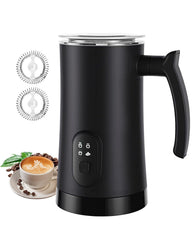 MUMAO vista frontal del espumador con tapa práctica y diseño compacto