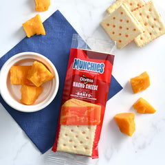Munchies en lonchera escolar listos para snack rápido y porciones controladas
