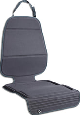 Munchkin protector de asiento frontal mostrando cobertura completa y beneficio de protección
