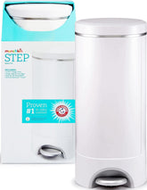 Munchkin STEP vista frontal elegante y control de olores en el hogar