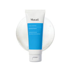 Murad limpiador frontal mostrando el envase y beneficio purificante