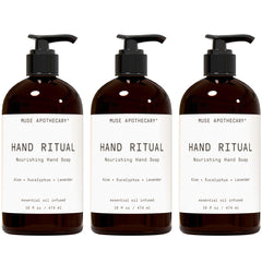 Muse Apothecary frente del envase mostrando diseño y tamaño práctico