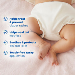 Mustela boquilla en detalle para aplicación sin contacto y rápida