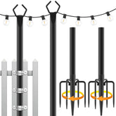 Mutovlin poste frontal de 10 ft mostrando robustez y acabado resistente
