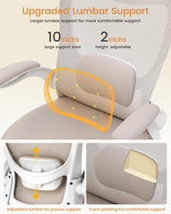 MUXX.STIL reposabrazos abatible para ahorrar espacio y proteger muñecas