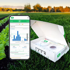 MySoil lab report closeup showing nutrient recommendations for healthier plants
