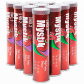 Mystik envase frontal mostrando cartucho y marca, fácil identificación y uso