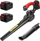 MZK front view and packaging showing compact cordless design and portability