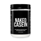 NAKED casein vista frontal del envase que muestra pureza y etiqueta