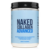 NAKED envase frontal del Collagen Advanced mostrando diseño y cantidad