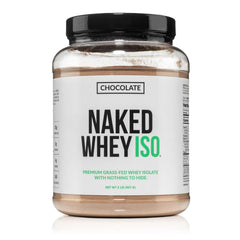 NAKED frente del empaque mostrando diseño y beneficio de proteína pura