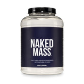 NAKED Mass frente del envase mostrando envase limpio y sin aditivos