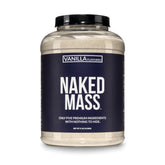 NAKED envase frontal de Vanilla Mass muestra presentación y pureza