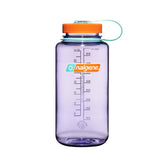Nalgene botella amethyst vista frontal mostrando diseño resistente