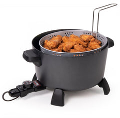 NATIONAL PRESTO Kitchen Kettle XL frente mostrando capacidad grande y versatilidad