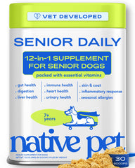 Native Pet frente del empaque mostrando el producto y beneficios visibles