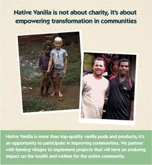Native Vanilla etiqueta certificada Kosher y Vegana visible