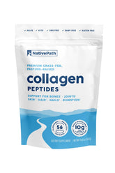 NativePath envase frontal del colágeno hidrolizado mostrando la marca y presentación