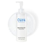 NATURAL AQUA GEL CURE envase frontal mostrando tamaño grande y uso prolongado