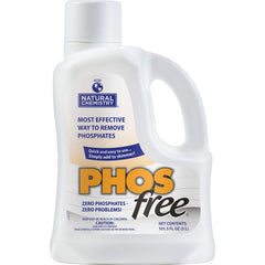 Natural Chemistry Phosfree front label and bottle showing phosphate removal benefit