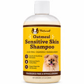 Natural Dog Company envase frontal mostrando la botella y beneficios