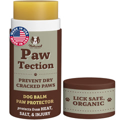 Natural Dog Company paquete frontal mostrando barra protectora fácil de llevar