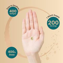 NatureBell cápsulas junto a ensalada sugeriendo uso con comidas grasas para absorber