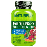 NATURELO frente del envase mostrando fórmula 50+ con beneficios claros