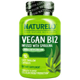 NATURELO frente del envase mostrando diseño y ventaja vegana
